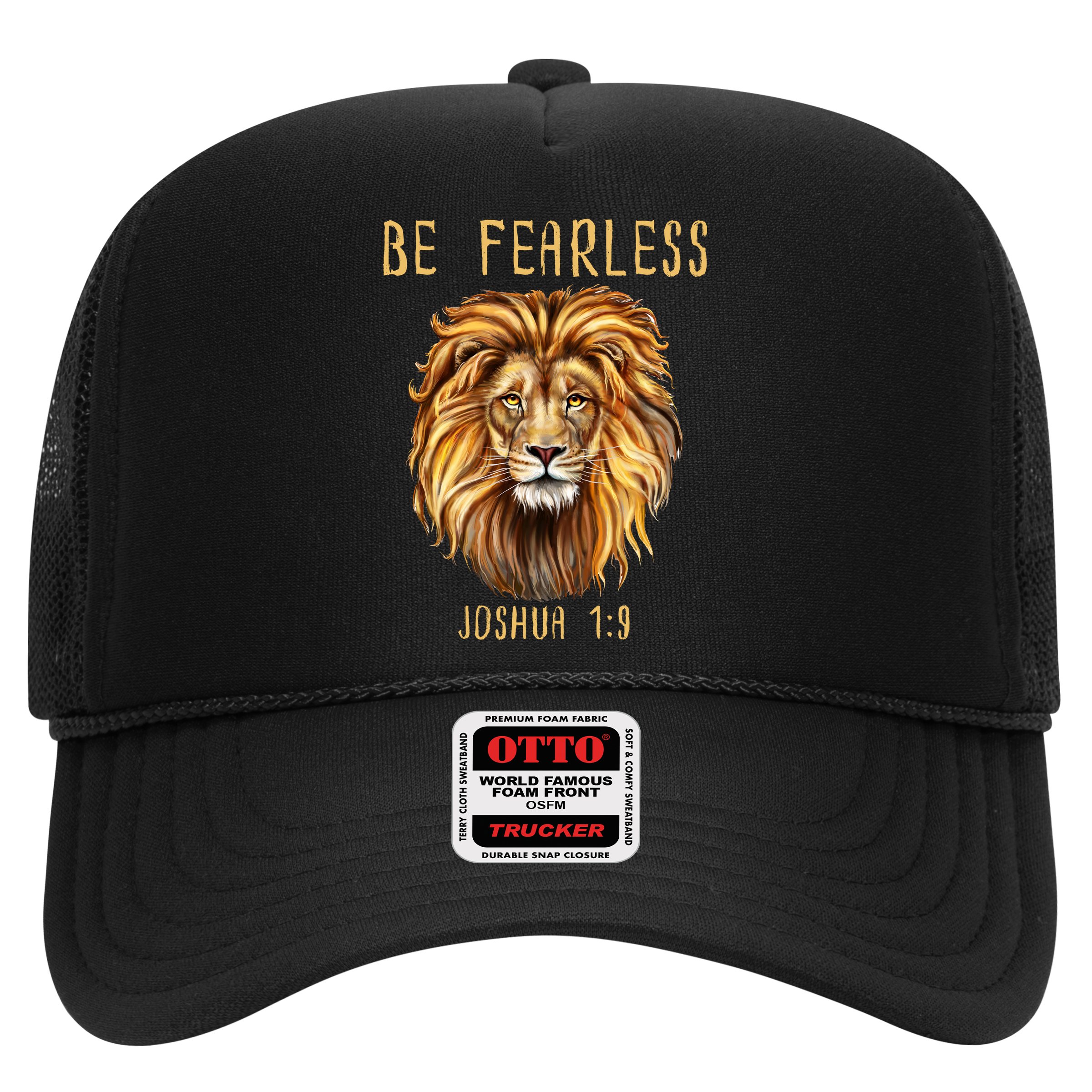 Christian Fearless Joshua 1:9 Faith Gift Hat