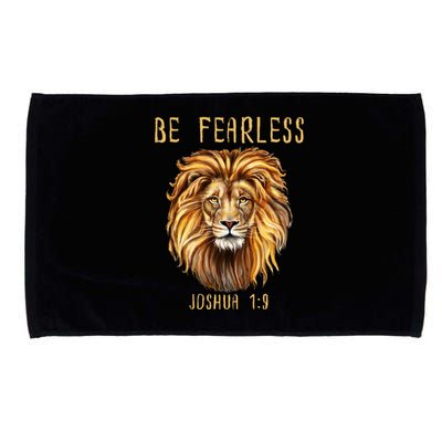 Christian Fearless Joshua 1:9 Faith Gift Microfiber Hand Towel