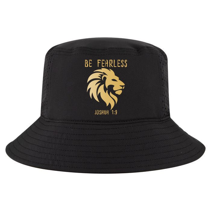 Christian Fearless Joshua 1:9 Faith Gift Cool Comfort Performance Bucket Hat