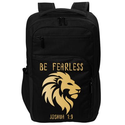 Christian Fearless Joshua 1:9 Faith Gift Impact Tech Backpack