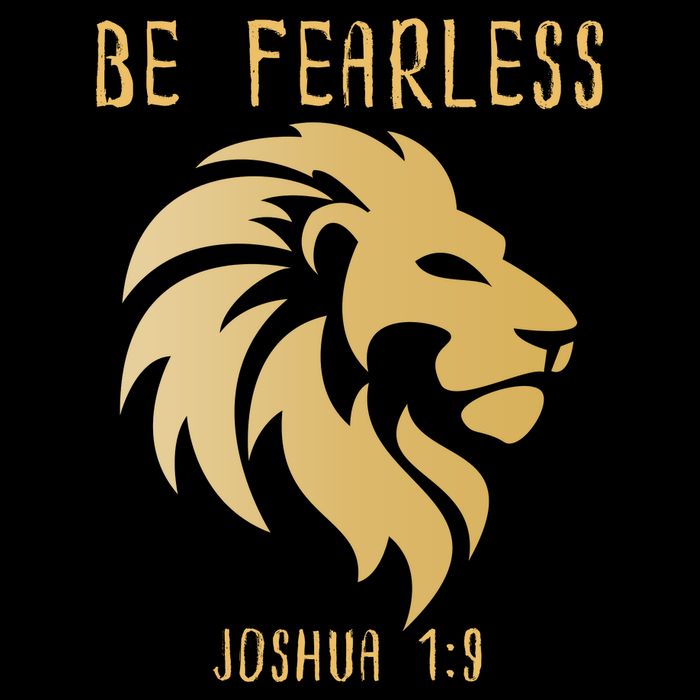 Christian Fearless Joshua 1:9 Faith Gift Impact Tech Backpack