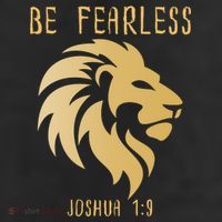 Christian Fearless Joshua 1:9 Faith Gift Adult Drive Performance Visor