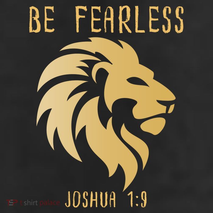 Christian Fearless Joshua 1:9 Faith Gift 11oz C Handle Ceramic Mug