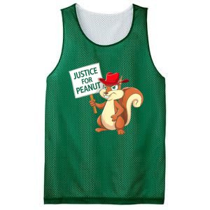 Christmas Funny Justice For Peanut Pnut Squirrel Pnut Justice Gift Mesh Reversible Basketball Jersey Tank