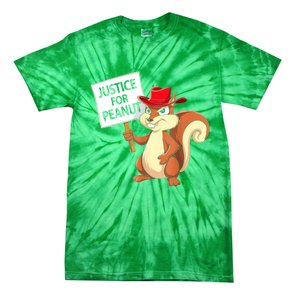 Christmas Funny Justice For Peanut Pnut Squirrel Pnut Justice Gift Tie-Dye T-Shirt