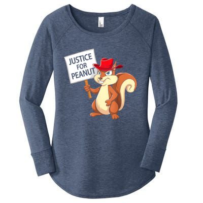 Christmas Funny Justice For Peanut Pnut Squirrel Pnut Justice Gift Women's Perfect Tri Tunic Long Sleeve Shirt