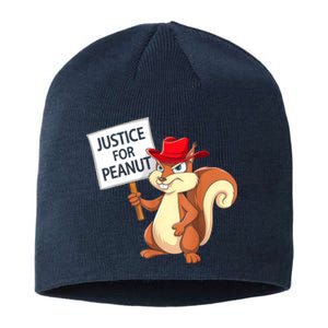 Christmas Funny Justice For Peanut Pnut Squirrel Pnut Justice Gift Sustainable Beanie