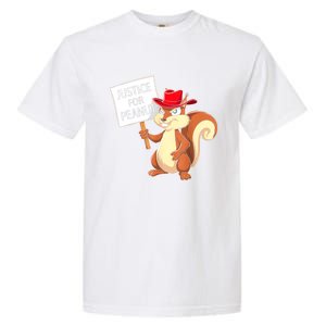 Christmas Funny Justice For Peanut Pnut Squirrel Pnut Justice Gift Garment-Dyed Heavyweight T-Shirt