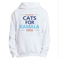 Cats For Kamala Harris 2024 Childless Cat Lady Jd Vance Urban Pullover Hoodie