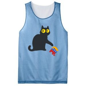 Cat For Kamala Harris Mesh Reversible Basketball Jersey Tank