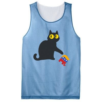 Cat For Kamala Harris Mesh Reversible Basketball Jersey Tank