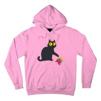 Cat For Kamala Harris Hoodie