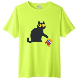 Cat For Kamala Harris Tall Fusion ChromaSoft Performance T-Shirt