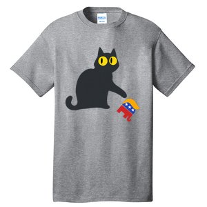 Cat For Kamala Harris Tall T-Shirt