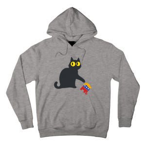 Cat For Kamala Harris Tall Hoodie