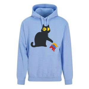 Cat For Kamala Harris Unisex Surf Hoodie