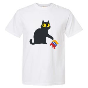 Cat For Kamala Harris Garment-Dyed Heavyweight T-Shirt