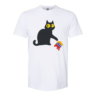 Cat For Kamala Harris Softstyle CVC T-Shirt