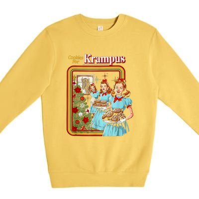 Cookie For Krampus Christmas Premium Crewneck Sweatshirt