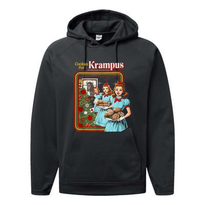 Cookie For Krampus Christmas Performance Fleece Hoodie