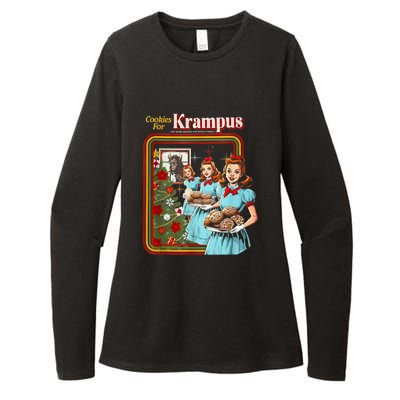 Cookie For Krampus Christmas Womens CVC Long Sleeve Shirt