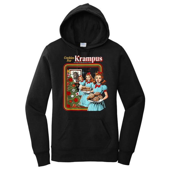 Cookie For Krampus Christmas Women's Pullover Hoodie