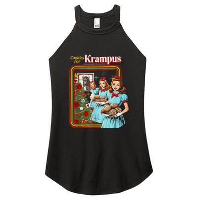 Cookie For Krampus Christmas Women's Perfect Tri Rocker Tank