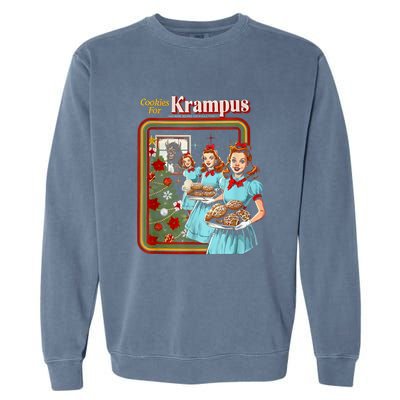 Cookie For Krampus Christmas Garment-Dyed Sweatshirt