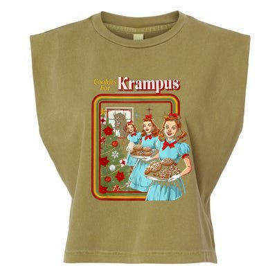 Cookie For Krampus Christmas Garment-Dyed Women's Muscle Tee