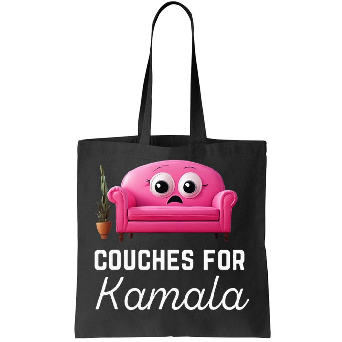 Couches For Kamala Jd Vance Couch Meme Funny Culture Liberal Tote Bag