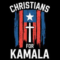 Christians For Kamala Patriotic American Harris Christians 16 in Basic Backpack