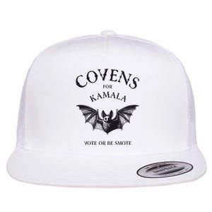 Covens For Kamala Flat Bill Trucker Hat