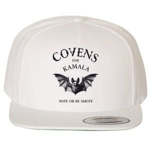 Covens For Kamala Wool Snapback Cap