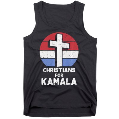 Christians For Kamala Harris Evangelical Voter Kamala 2024 Tank Top