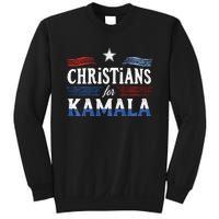 Christians For Kamala Patriotic American Harris Christians Sweatshirt