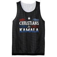 Christians For Kamala Patriotic American Harris Christians Mesh Reversible Basketball Jersey Tank