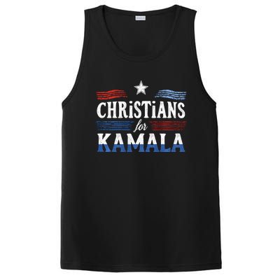 Christians For Kamala Patriotic American Harris Christians PosiCharge Competitor Tank