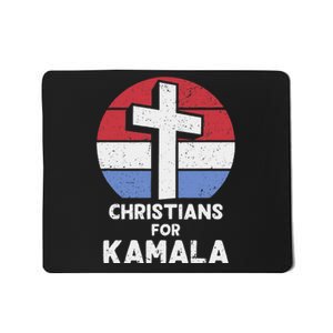 Christians For Kamala Harris Evangelical Voter Kamala 2024 Mousepad