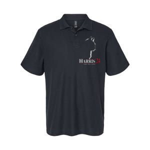 Cats For Kamala Harris 24 Softstyle Adult Sport Polo