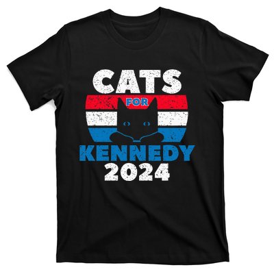 Cats For Kennedy 2024 Election T-Shirt