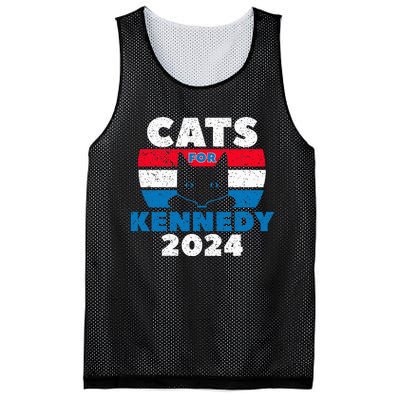 Cats For Kennedy 2024 Election Mesh Reversible Basketball Jersey Tank