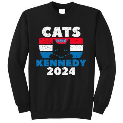 Cats For Kennedy 2024 Election Tall Sweatshirt