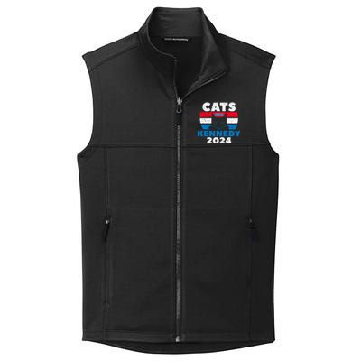 Cats For Kennedy 2024 Election Collective Smooth Fleece Vest