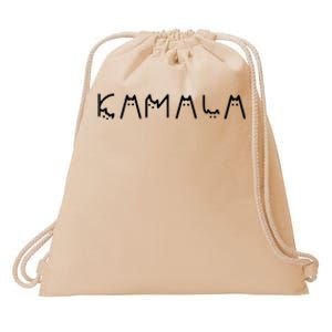 Cats For Kamala Harris 2024 Drawstring Bag