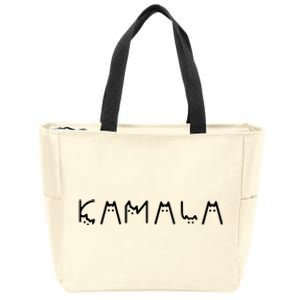 Cats For Kamala Harris 2024 Zip Tote Bag