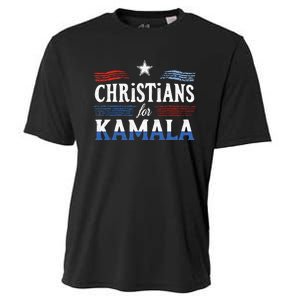 Christians For Kamala Patriotic American Harris Christians Cooling Performance Crew T-Shirt