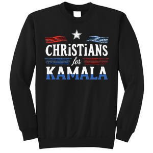 Christians For Kamala Patriotic American Harris Christians Sweatshirt