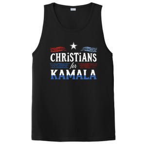 Christians For Kamala Patriotic American Harris Christians PosiCharge Competitor Tank