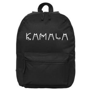 Cats For Kamala Harris 2024 16 in Basic Backpack