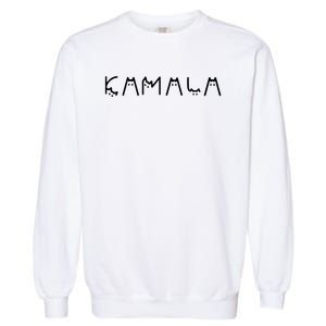 Cats For Kamala Harris Garment-Dyed Sweatshirt